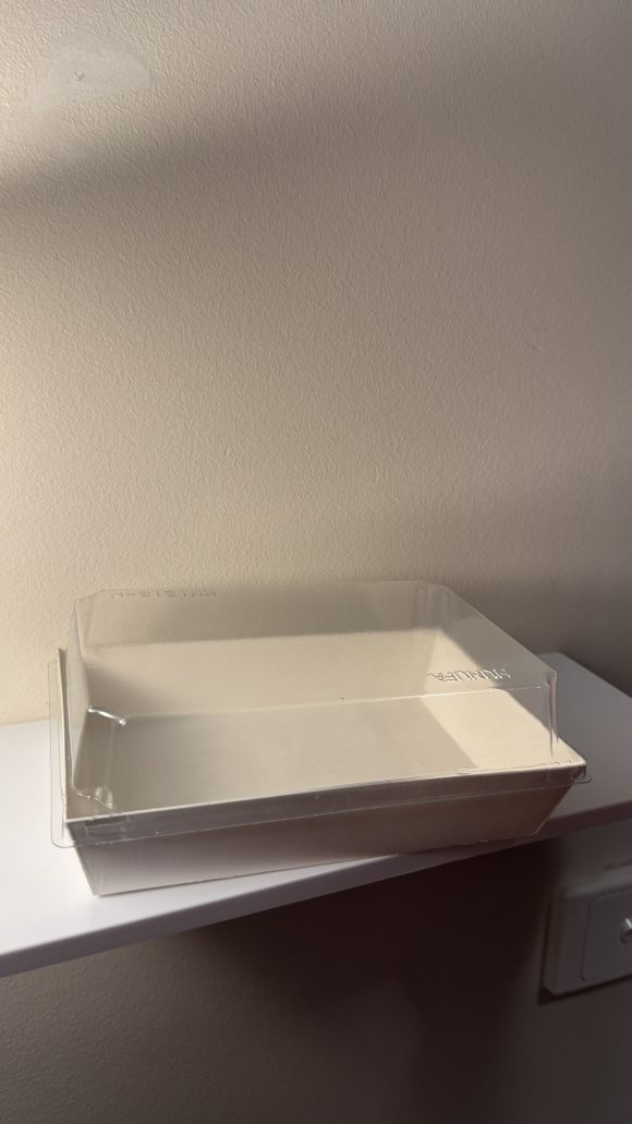 Paper Tray PE White (160 x 100 x 35mm)